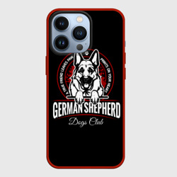 Чехол для iPhone 13 Pro Немецкая Овчарка German Shepherd-1
