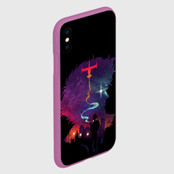 Чехол для iPhone XS Max матовый Ковбой Бибоп 1 - фото 2