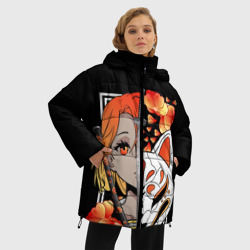 Женская зимняя куртка Oversize Samurai girl - фото 2