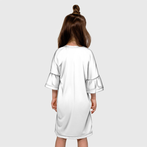 Детское платье 3D С днем рождения 11 месяц, цвет 3D печать - фото 5
