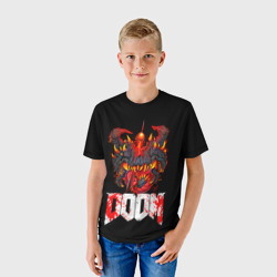 Детская футболка 3D Какодемон Cacodemon Doom - фото 2