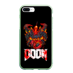 Чехол для iPhone 7Plus/8 Plus матовый Какодемон Cacodemon Doom