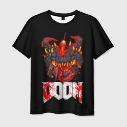 Мужская футболка 3D Какодемон Cacodemon Doom