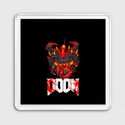 Магнит 55*55 Какодемон Cacodemon Doom