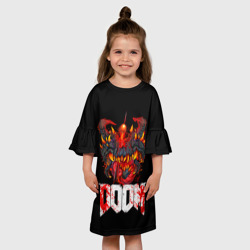 Детское платье 3D Какодемон Cacodemon Doom - фото 2