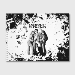 Альбом для рисования Maneskin Монэскин, рок - группа