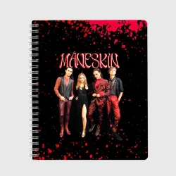 Тетрадь Maneskin Лунный свет, рок - группа