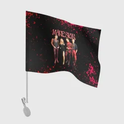 Флаг для автомобиля Maneskin Лунный свет, рок - группа