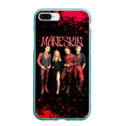 Чехол для iPhone 7Plus/8 Plus матовый Maneskin Лунный свет, рок - группа