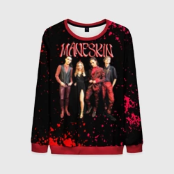 Мужской свитшот 3D Maneskin Лунный свет, рок - группа