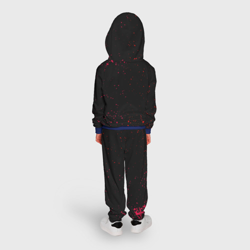 Детский костюм с толстовкой 3D Maneskin Лунный свет, рок - группа, цвет синий - фото 4