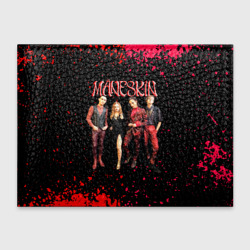 Обложка для студенческого билета Maneskin Лунный свет, рок - группа