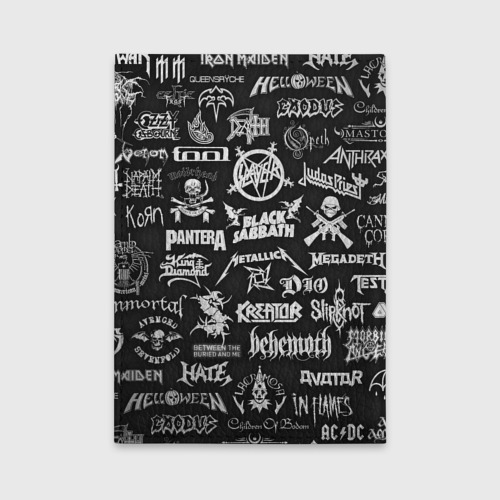 Обложка для автодокументов Логотипы метал групп metal bands logo - фото 2