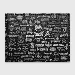 Логотипы метал групп metal bands logo – Обложка для студенческого билета с принтом купить со скидкой в -20%