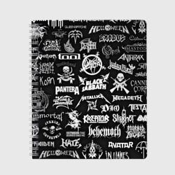 Тетрадь Логотипы метал групп metal bands logo