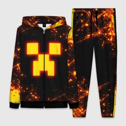 Женский костюм 3D Огненный Крипер: Майнкрафт