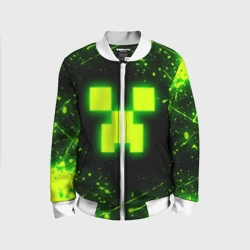 Детский бомбер 3D Майнкрафт: токсичный Крипер