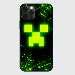 Чехол для iPhone 12 Pro Майнкрафт: токсичный Крипер