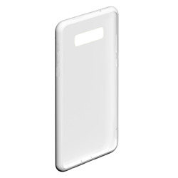 Чехол для Samsung S10E с принтом Майнкрафт: токсичный крипер для любого человека, вид спереди №4. Цвет основы: белый