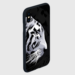 Чехол для iPhone XS Max матовый 2022 Год тигра - фото 2