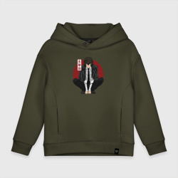 Детское худи Oversize хлопок Старший детектив Дазай