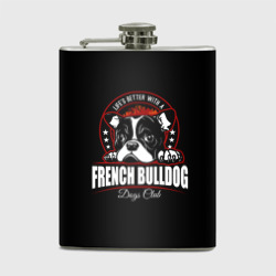 Фляга Французский Бульдог French Bulldog