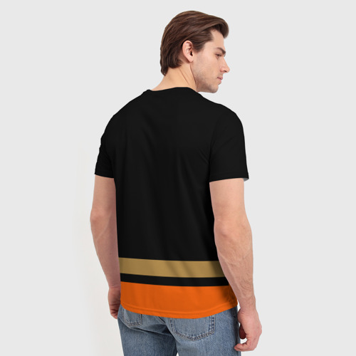 Мужская футболка 3D Anaheim Ducks Анахайм Дакс, цвет 3D печать - фото 4