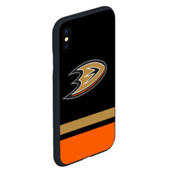 Чехол для iPhone XS Max матовый Anaheim Ducks Анахайм Дакс - фото 2