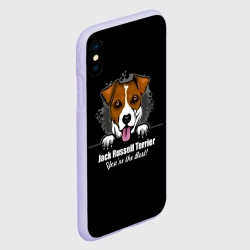 Чехол для iPhone XS Max матовый Джек-Рассел-Терьер Jack Russell Terrier - фото 2