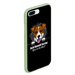 Чехол для iPhone 7Plus/8 Plus матовый Джек-Рассел-Терьер Jack Russell Terrier - фото 2