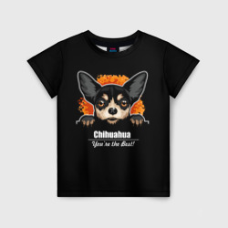 Детская футболка 3D Чихуахуа Chihuahua