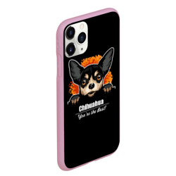 Чехол для iPhone 11 Pro Max матовый Чихуахуа Chihuahua - фото 2