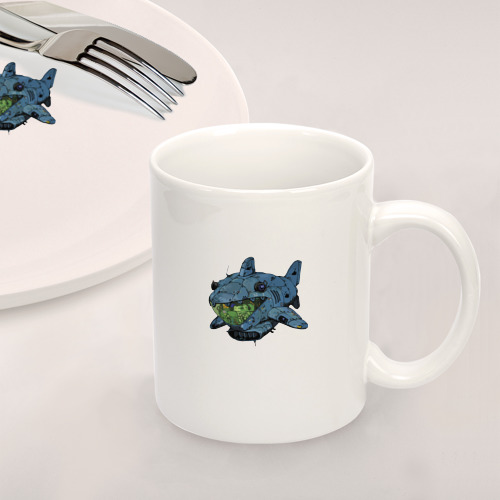 Набор: тарелка + кружка Жаба - капитан подводной лодки - фото 2