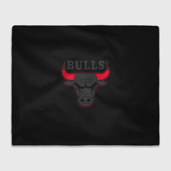 Плед 3D Chicago bulls Чикаго буллс ярость быка