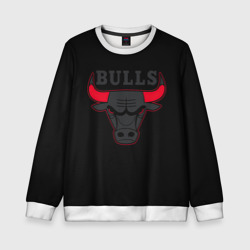 Детский свитшот 3D Chicago bulls Чикаго буллс ярость быка