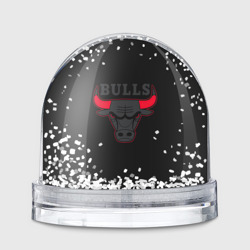 Игрушка Снежный шар Chicago bulls Чикаго буллс ярость быка