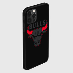 Чехол для iPhone 12 Pro Chicago bulls Чикаго буллс ярость быка - фото 2