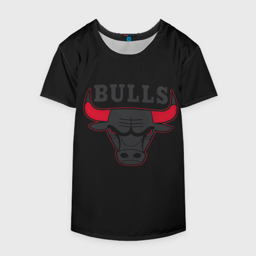 Накидка на куртку 3D Chicago bulls Чикаго буллс ярость быка, цвет 3D печать - фото 4