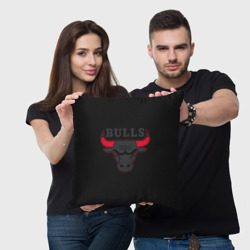 Подушка 3D Chicago bulls Чикаго буллс ярость быка - фото 2