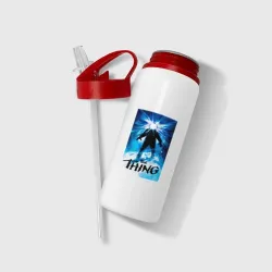 Бутылка для воды с трубочкой The Thing "Нечто" Фильм 1982 - фото 2