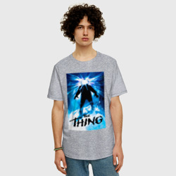 Мужская футболка хлопок Oversize The Thing "Нечто" Фильм 1982 - фото 2