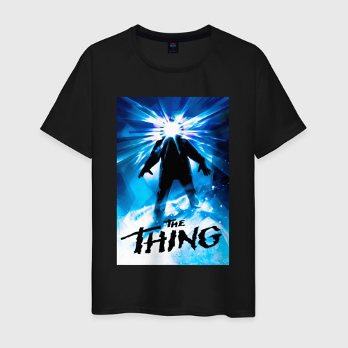 Мужская футболка хлопок The Thing "Нечто" Фильм 1982, цвет черный