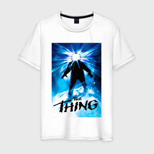 Мужская футболка из хлопка с принтом The Thing Нечто Фильм 1982, вид спереди №1