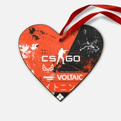 Деревянная игрушка Сердце CS:GO Blood Sport Кровавый спорт