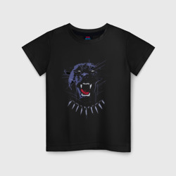 Детская футболка хлопок Неприступная дерзкая пантера