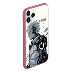 Чехол для iPhone 11 Pro Max матовый One Punch-Man Генос - фото 2