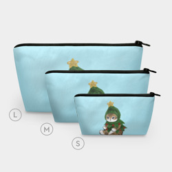 Косметичка 3D Кот-ёлочка - фото 2