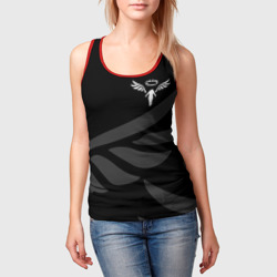 Женская майка 3D Walhalla team logo Токийские мстители - фото 2