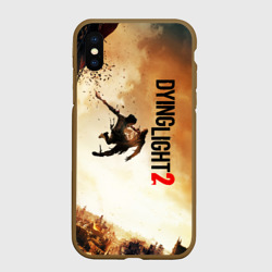 Чехол для iPhone XS Max матовый Dying light 2 новый мир