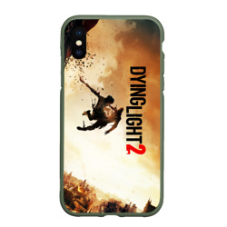 Чехол для iPhone XS Max матовый Dying light 2 новый мир